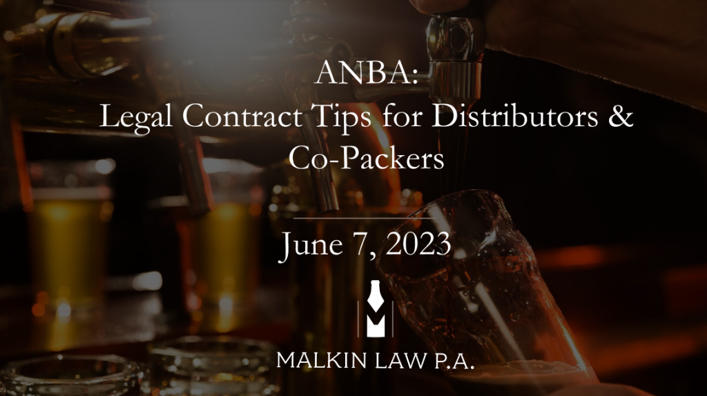 Legal Contract Tips for Distributors & Co-Packers